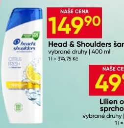 HEAD& SHOULDERS Šampon