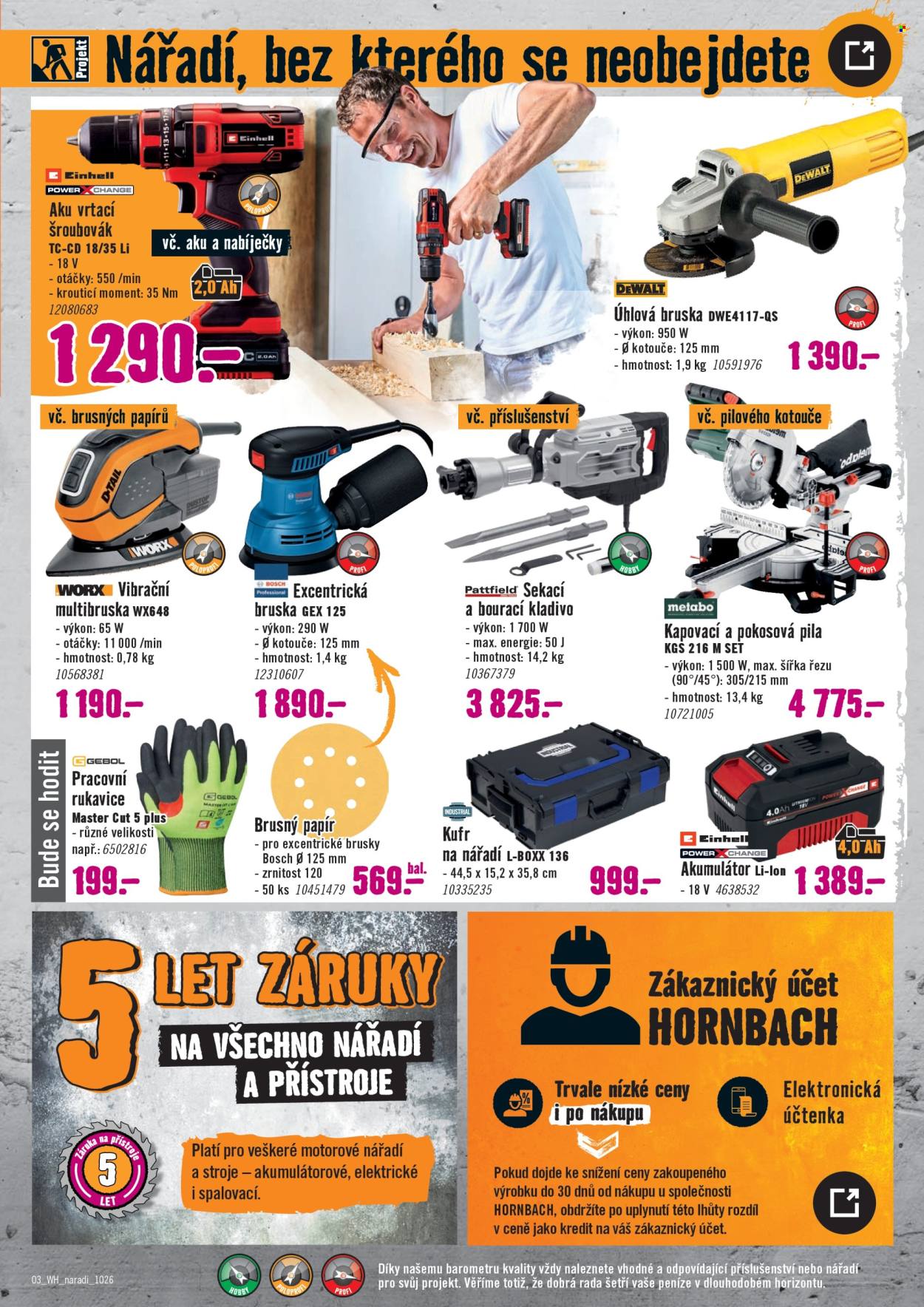 Leták HORNBACH - 14.10.2026 - 30.10.2026. Strana 3