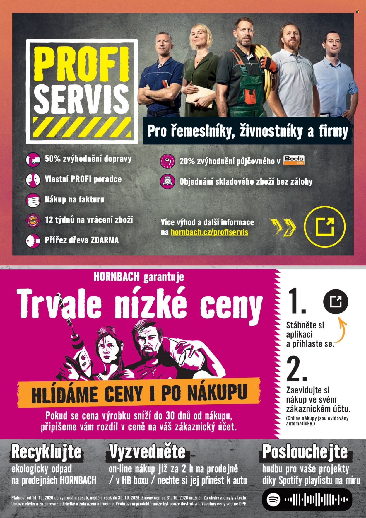 Leták HORNBACH - 14.10.2026 - 30.10.2026. Strana 8
