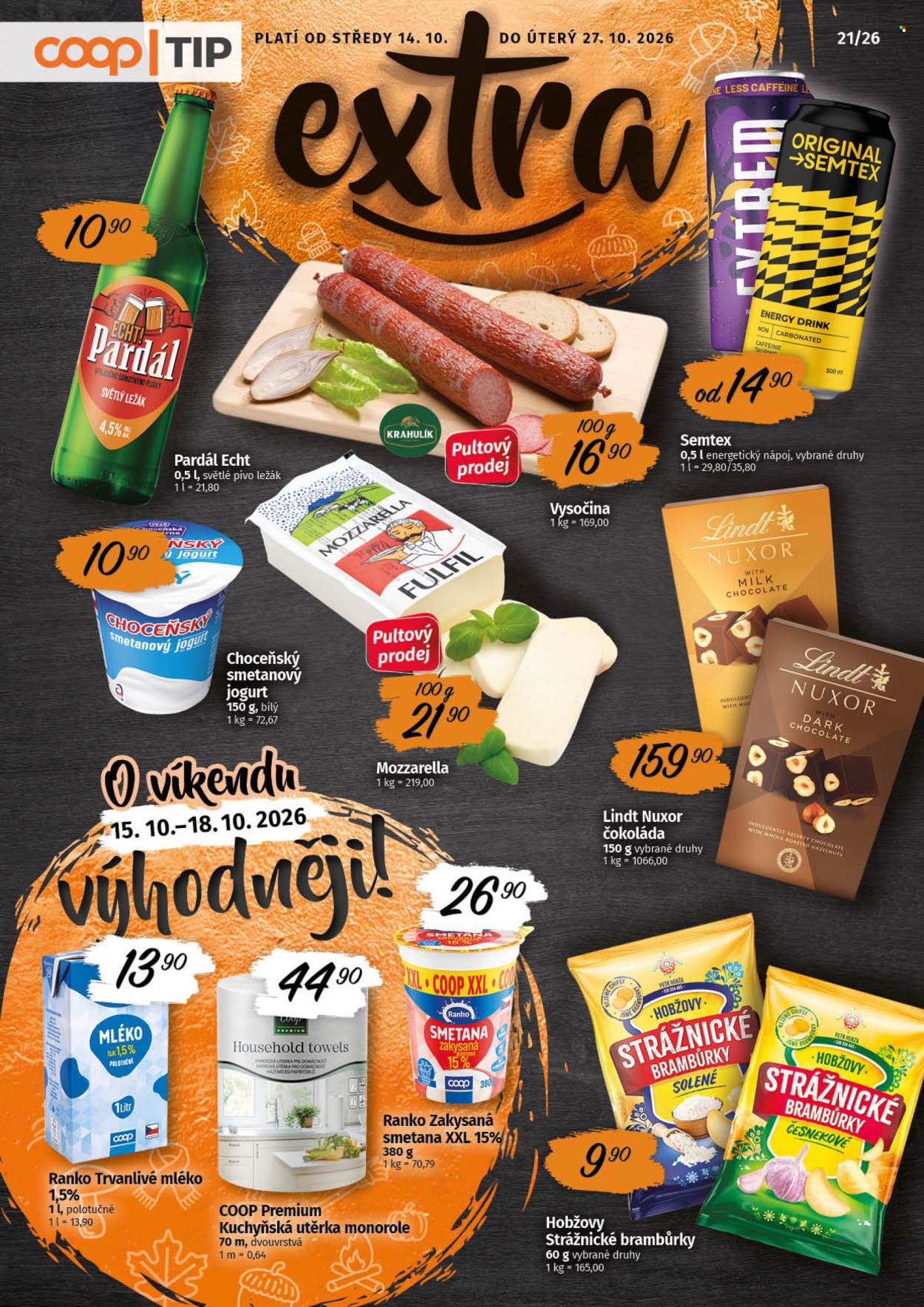 Leták coop TIP - 14.10.2026 - 27.10.2026. Strana 1