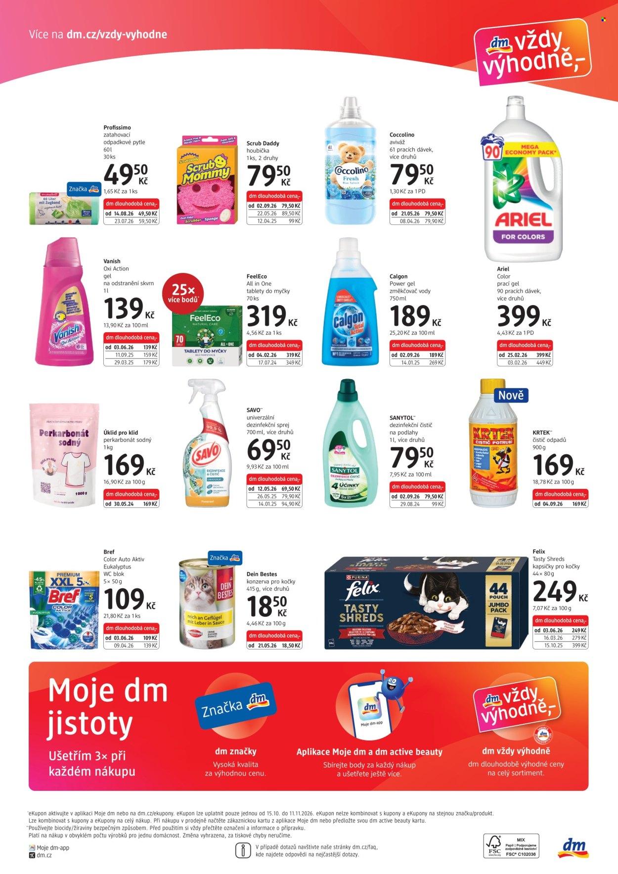 Leták dm drogerie - 15.10.2026 - 11.11.2026. Strana 4