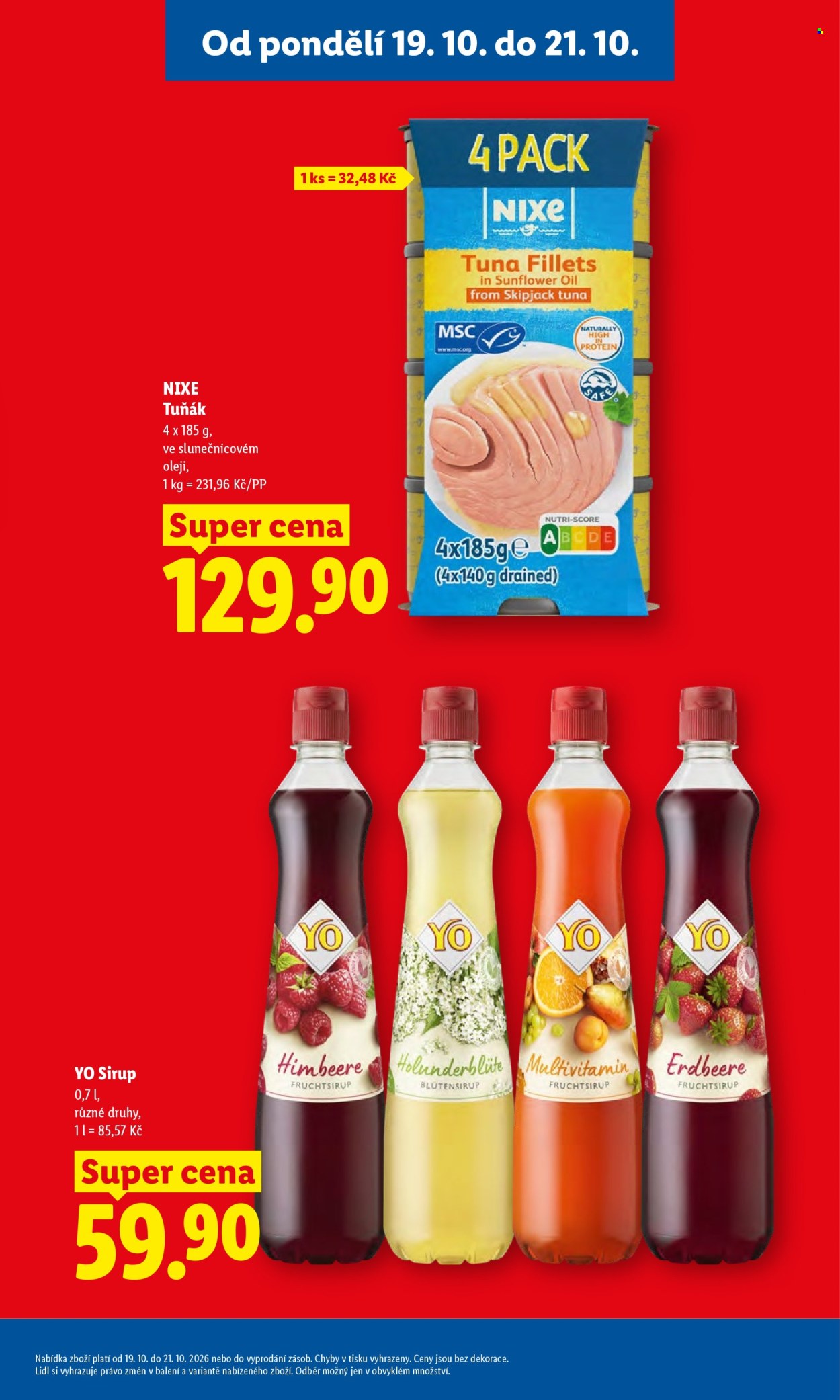 Leták Lidl - 19.10.2026 - 21.10.2026. Strana 5