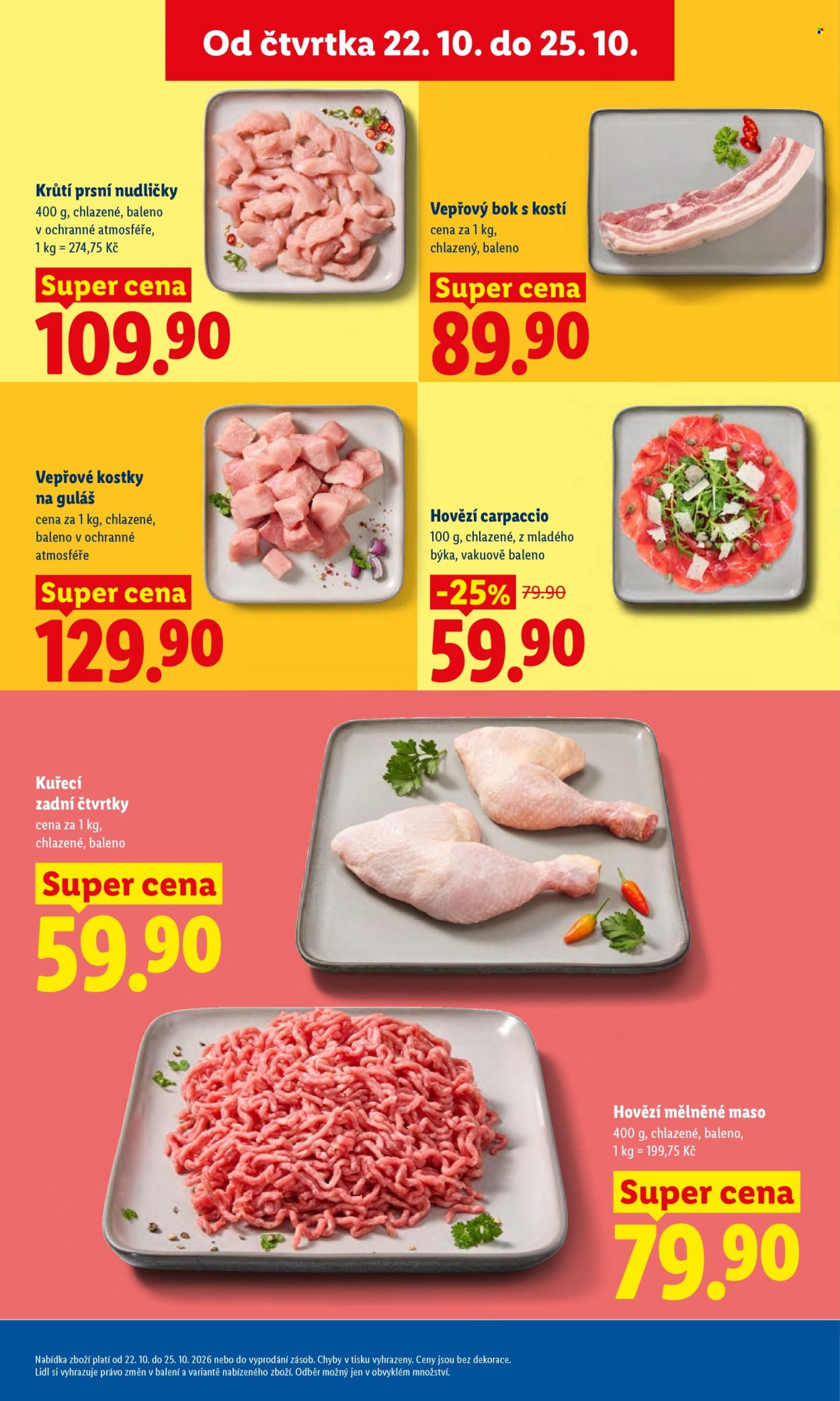 Leták Lidl - 22.10.2026 - 25.10.2026. Strana 13