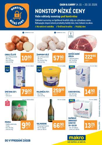Leták MAKRO - 14.10.2026 - 20.10.2026.