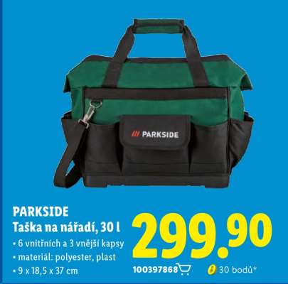PARKSIDE Taška na nářadí, 30 l
