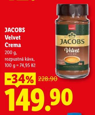 JACOBS VELVET CREMA