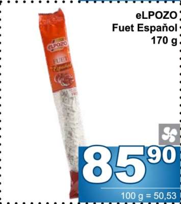 Elpozo Fuet español