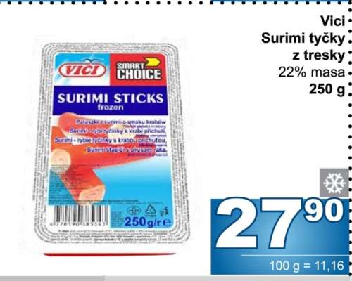 Vici Surimi tyčky z tresky