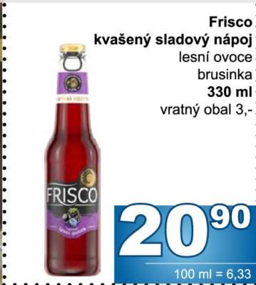 Frisco kvašený sladový nápoj