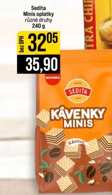 Sedita Minis oplatky