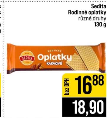 Sedita Rodinné oplatky