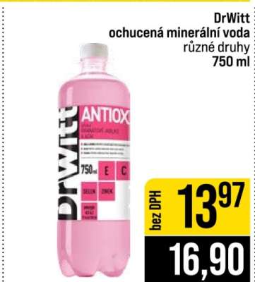 DrWitt ochucená minerální voda