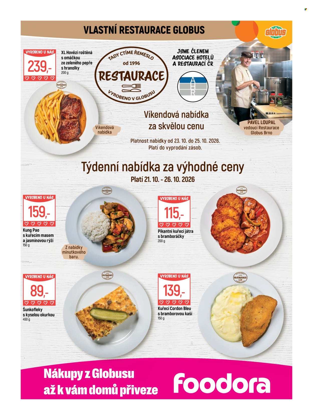 Leták Globus - 21.10.2026 - 27.10.2026. Strana 8