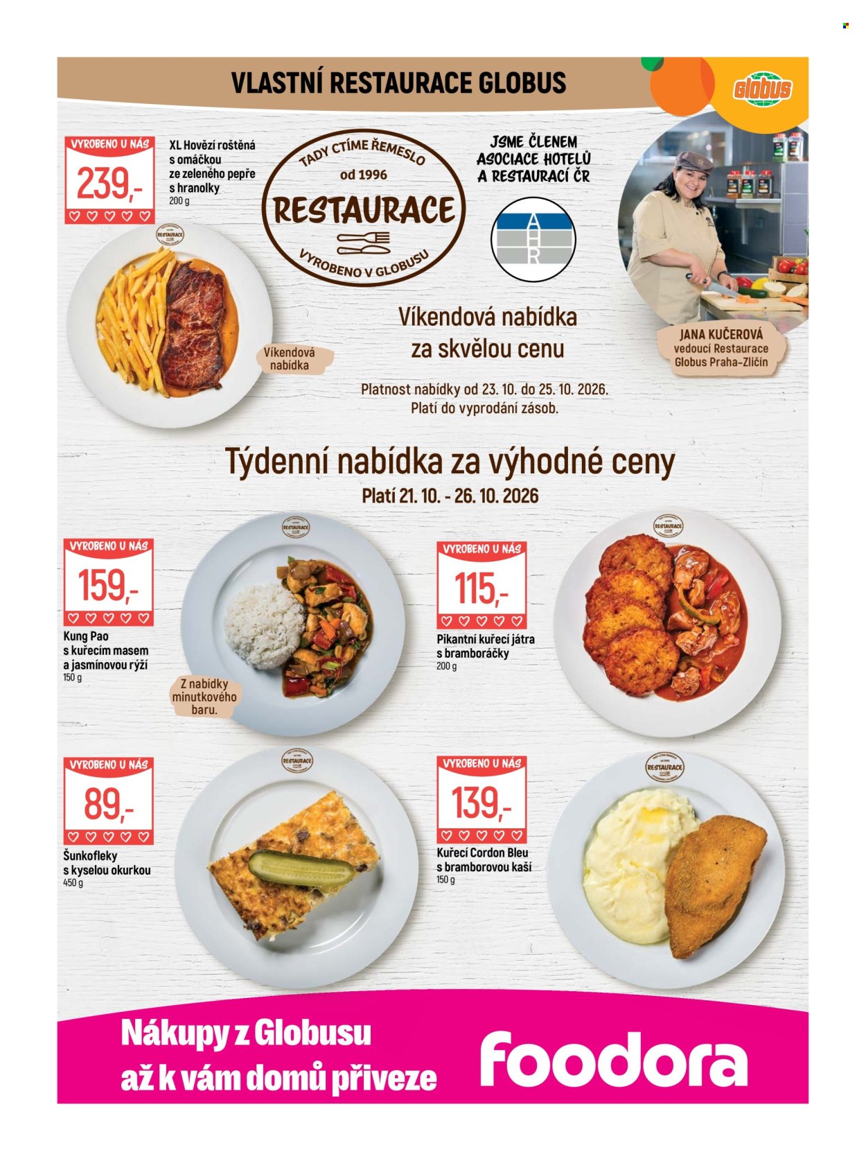 Leták Globus - 21.10.2026 - 27.10.2026. Strana 8