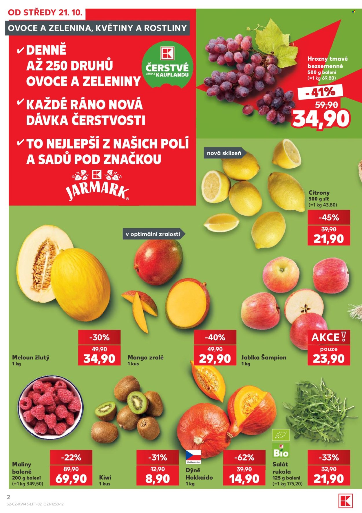 Leták Kaufland - 21.10.2026 - 27.10.2026. Strana 2