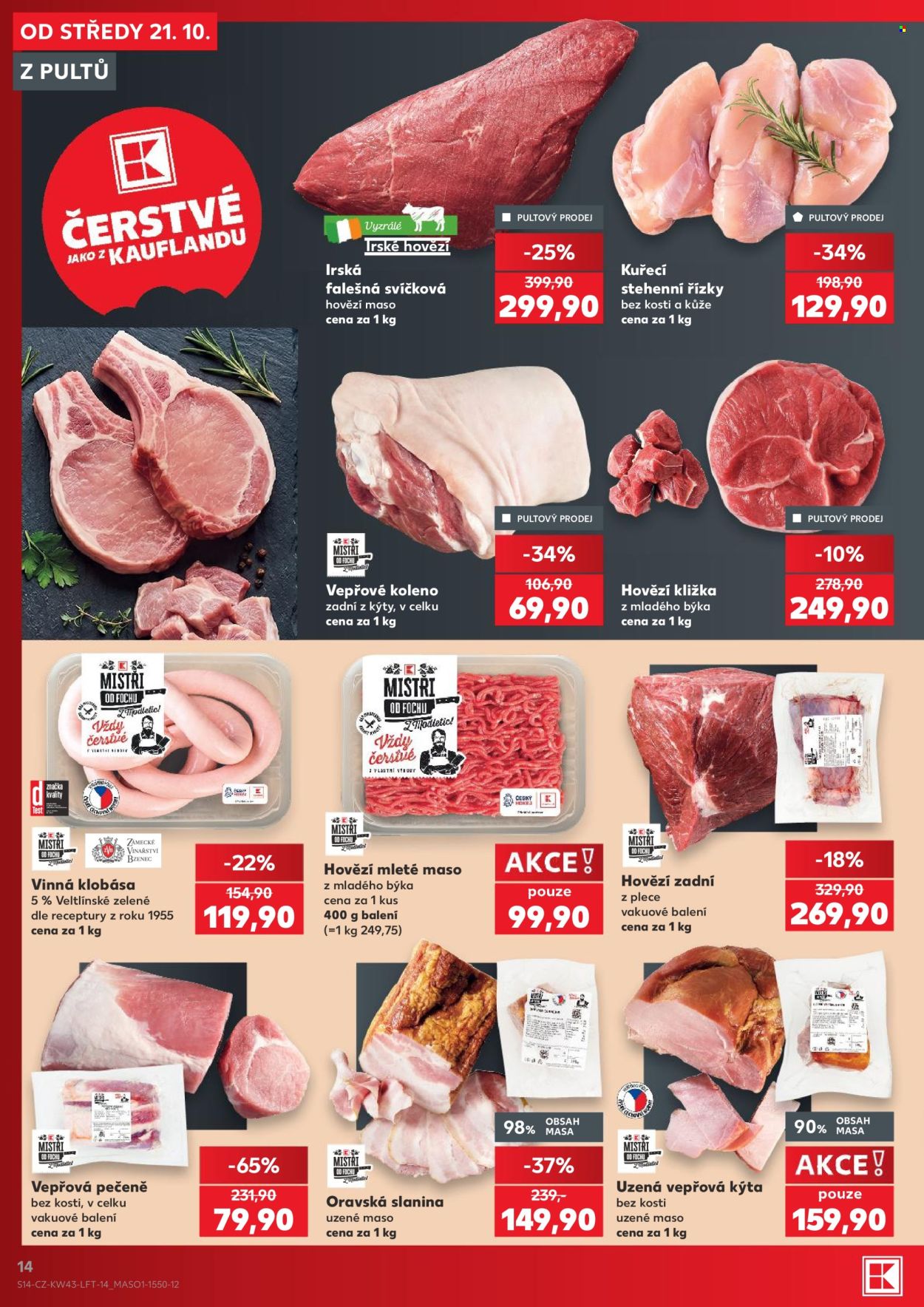 Leták Kaufland - 21.10.2026 - 27.10.2026. Strana 14