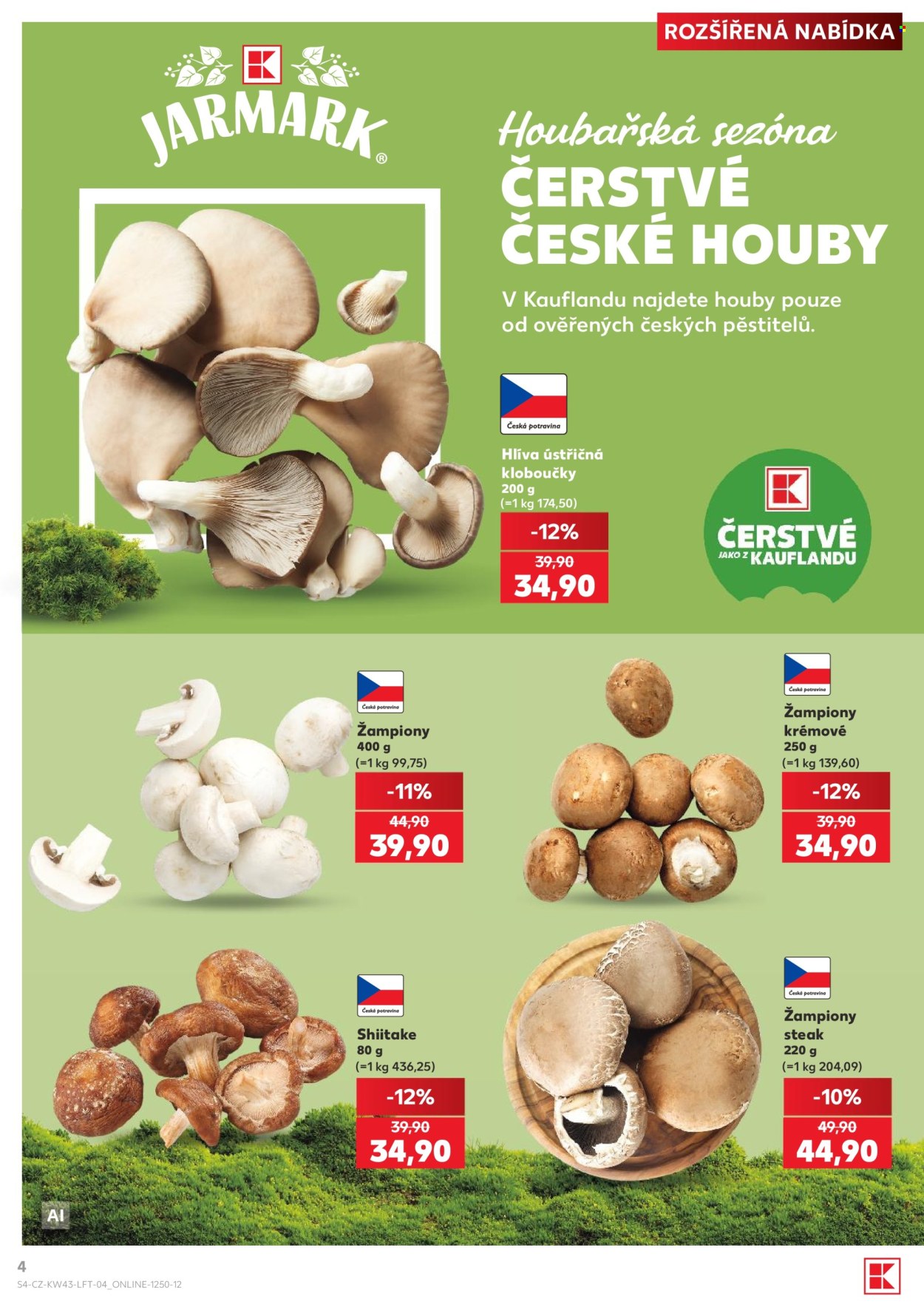 Leták Kaufland - 21.10.2026 - 27.10.2026. Strana 4