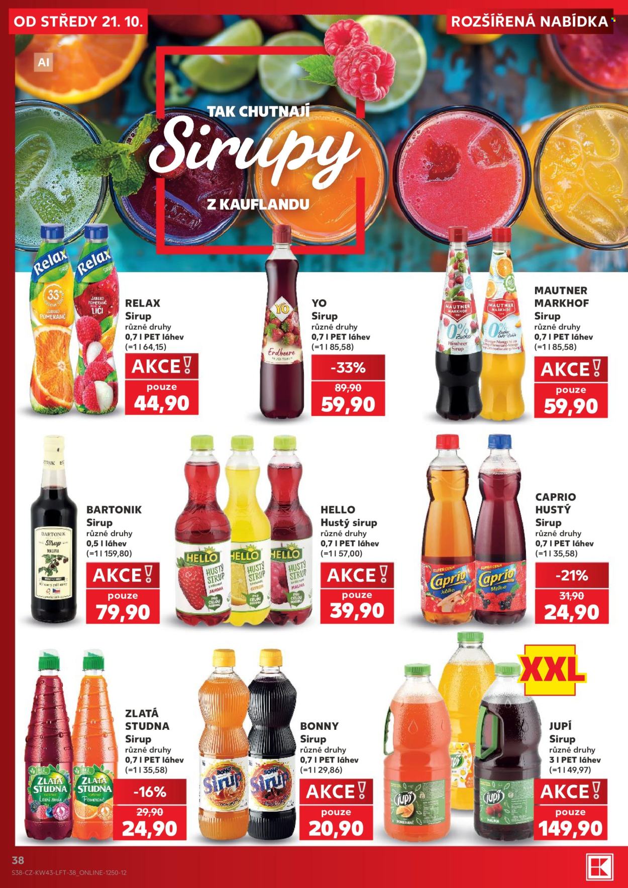 Leták Kaufland - 21.10.2026 - 27.10.2026. Strana 38