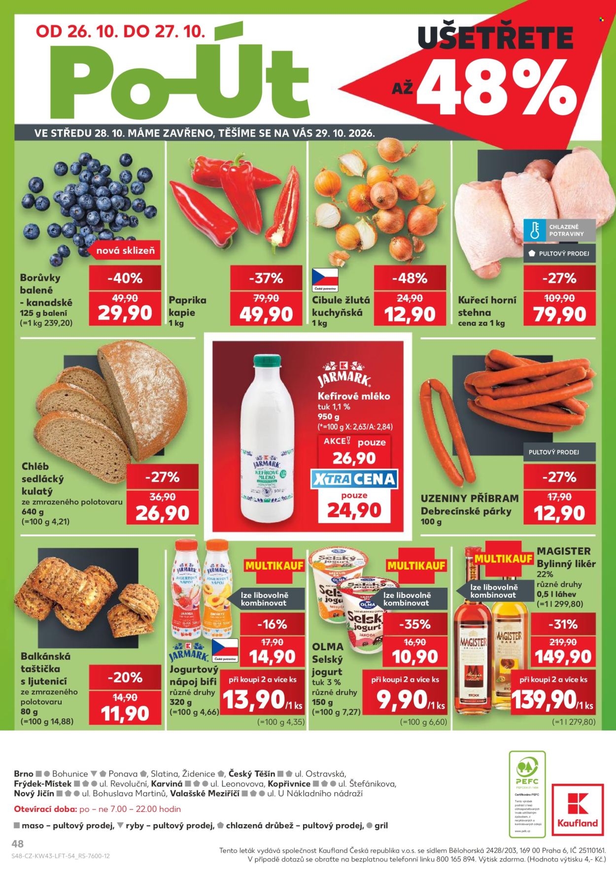 Leták Kaufland - 21.10.2026 - 27.10.2026. Strana 48