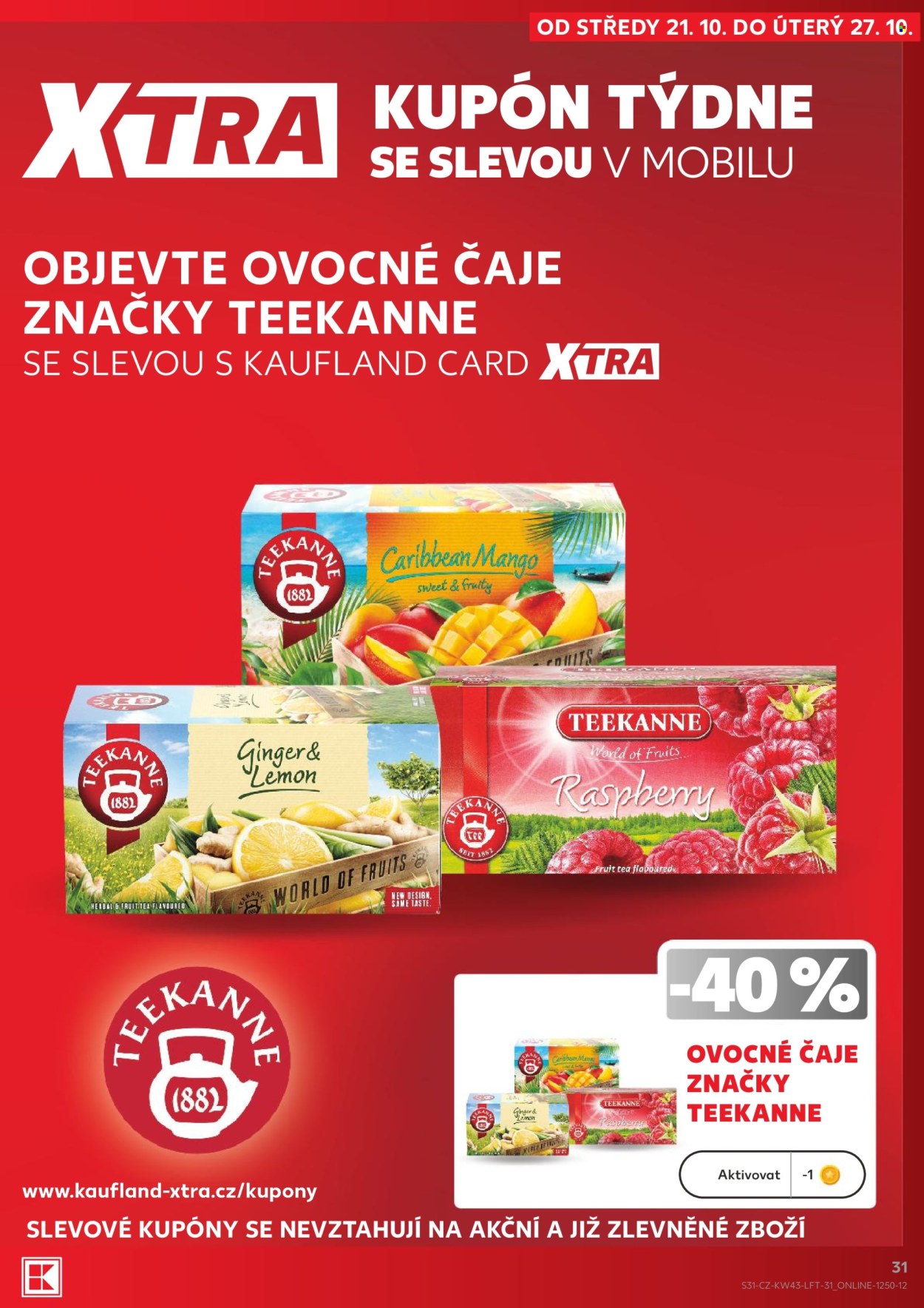 Leták Kaufland - 21.10.2026 - 27.10.2026. Strana 31