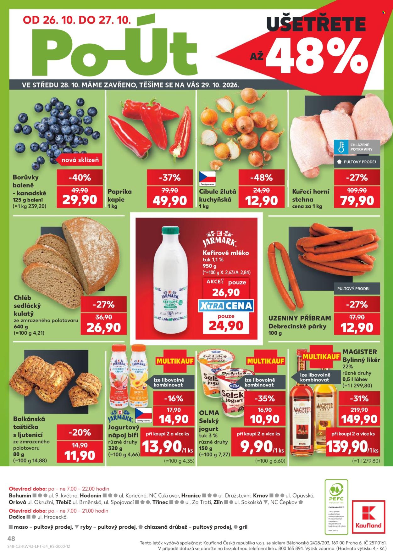 Leták Kaufland - 21.10.2026 - 27.10.2026. Strana 48