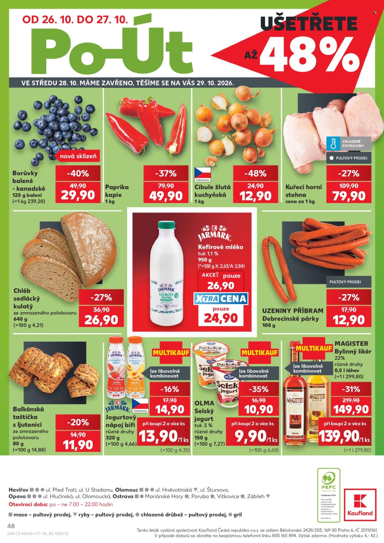 Leták Kaufland - 21.10.2026 - 27.10.2026. Strana 48