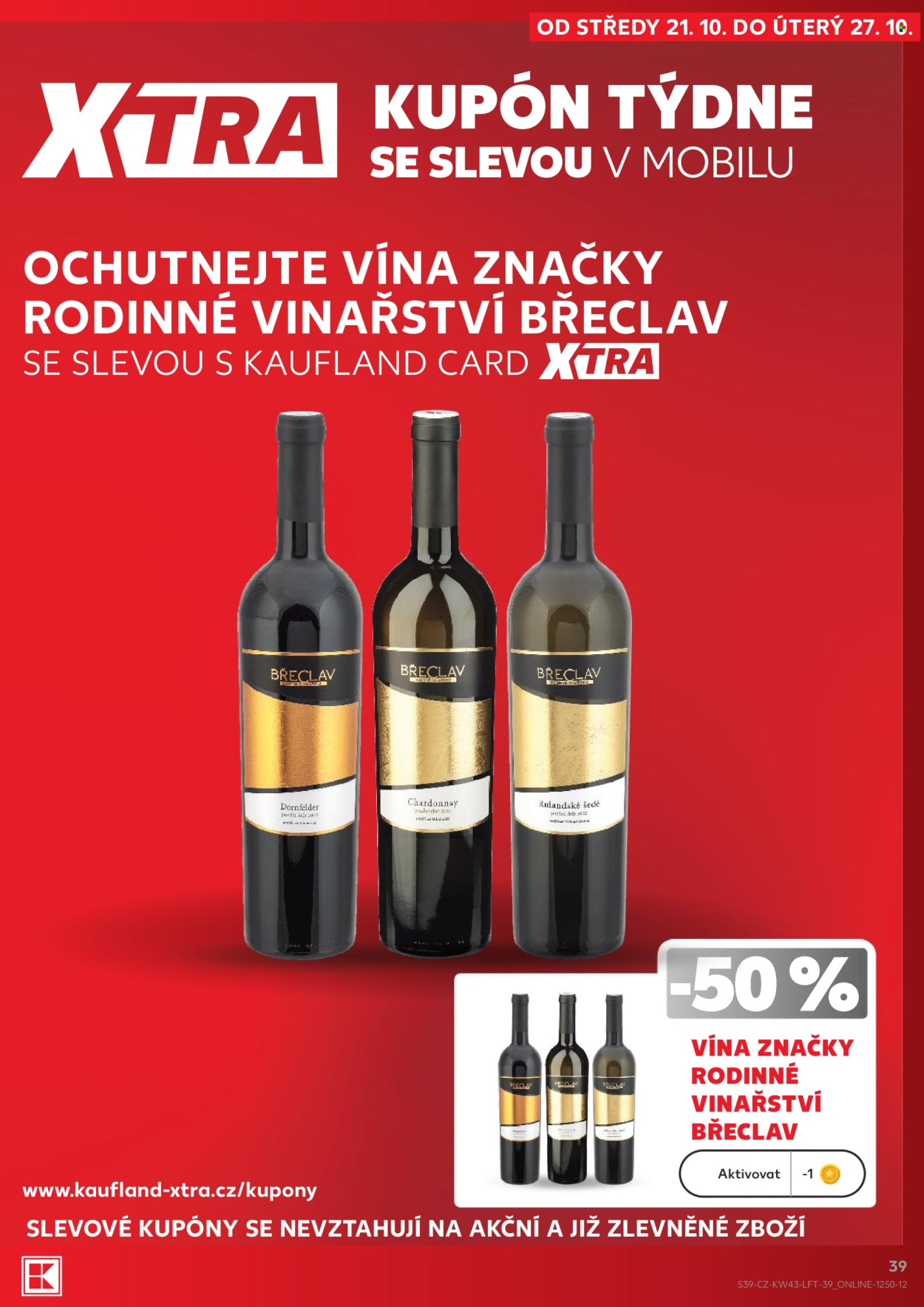 Leták Kaufland - 21.10.2026 - 27.10.2026. Strana 39