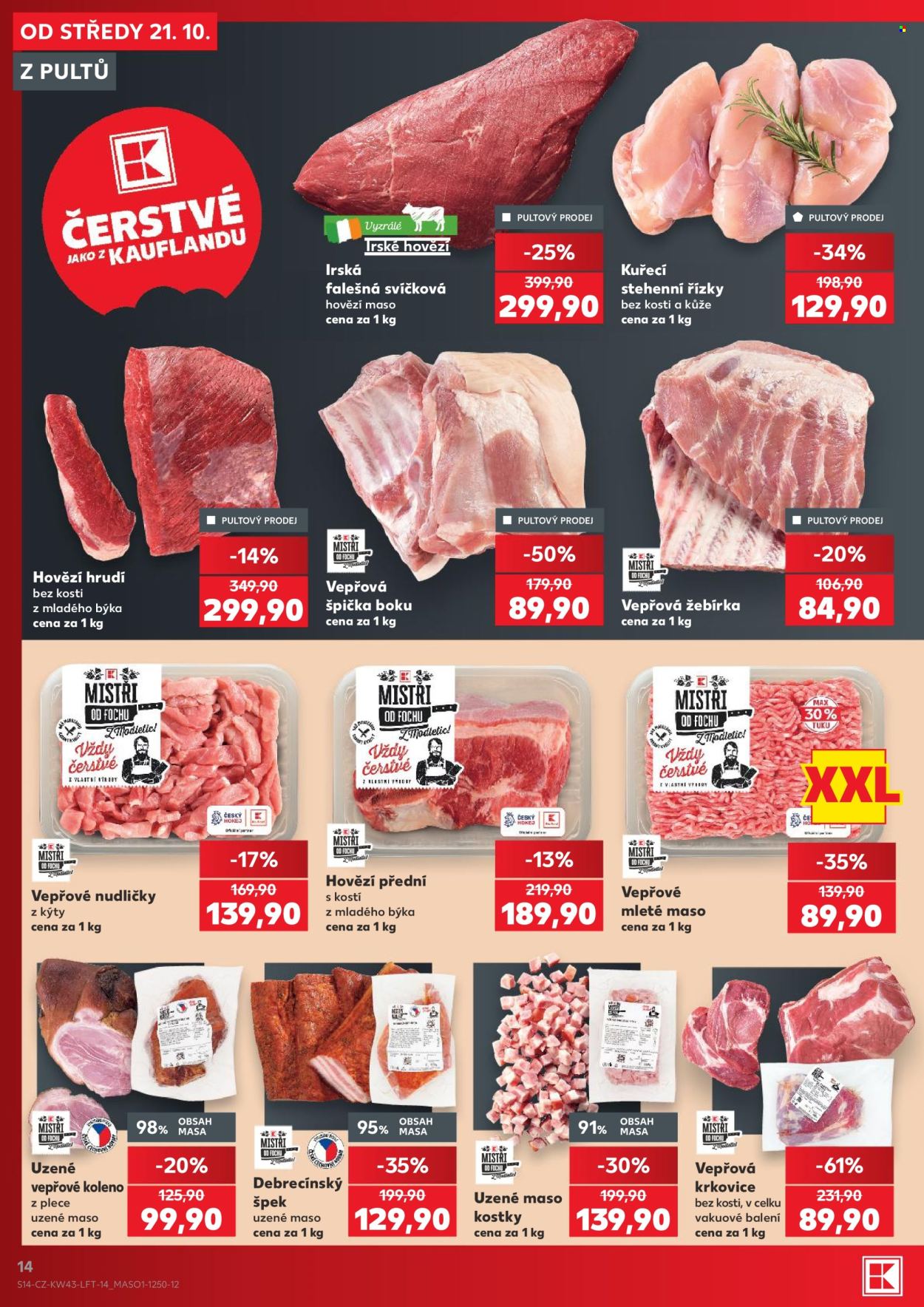 Leták Kaufland - 21.10.2026 - 27.10.2026. Strana 14