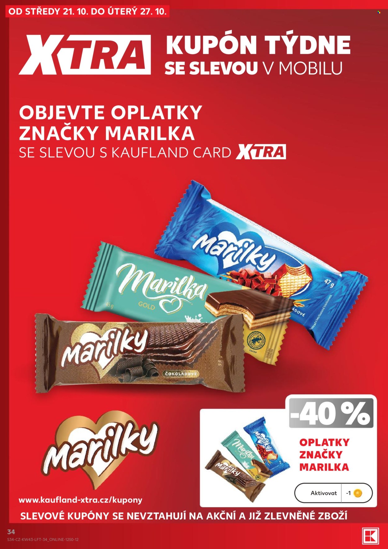 Leták Kaufland - 21.10.2026 - 27.10.2026. Strana 34