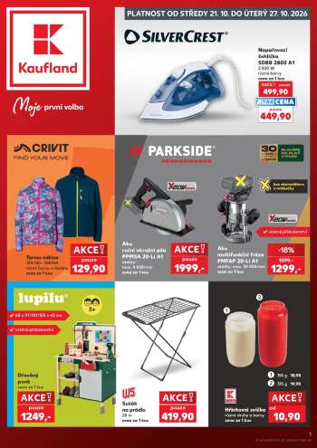 Leták Kaufland - 21.10.2026 - 27.10.2026.