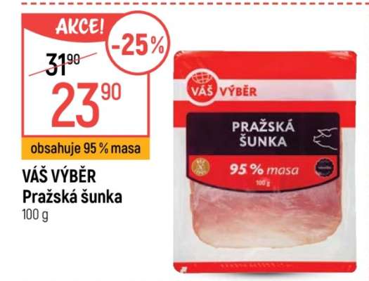 Váš výběr Pražská šunka