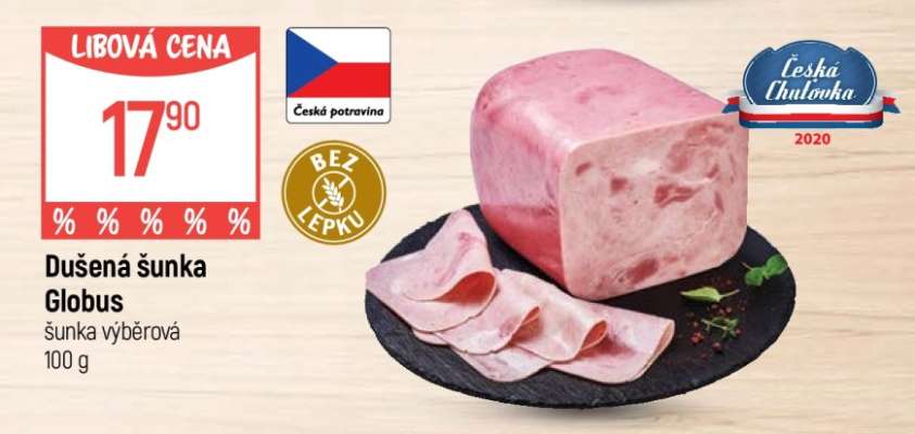 Dušená šunka Globus
