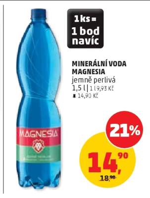 MINERÁLNÍ VODA MAGNESIA*