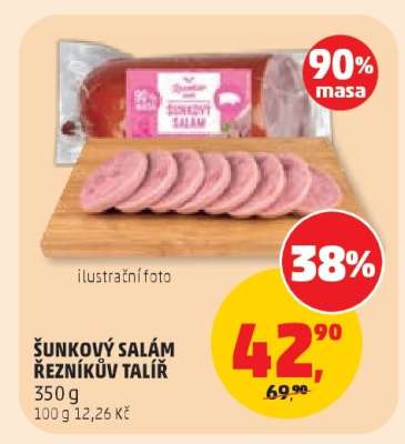 ŠUNKOVÝ SALÁM ŘEZNÍKŮV TALÍŘ