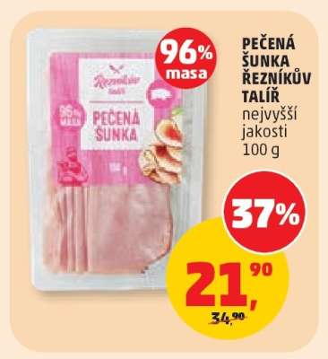 Pečená šunka Řezníkův talíř