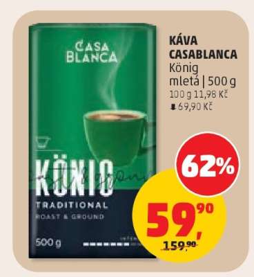 Káva Casablanca König mletá