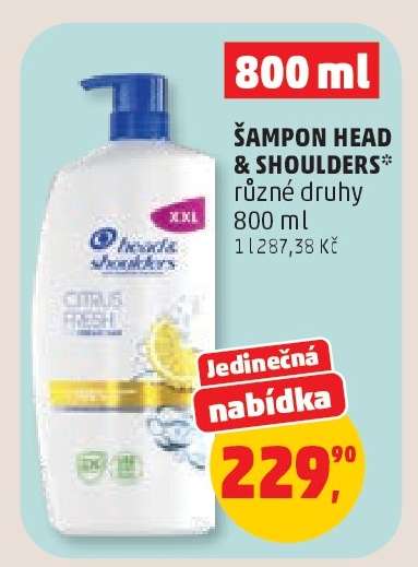 ŠAMPON HEAD & SHOULDERS