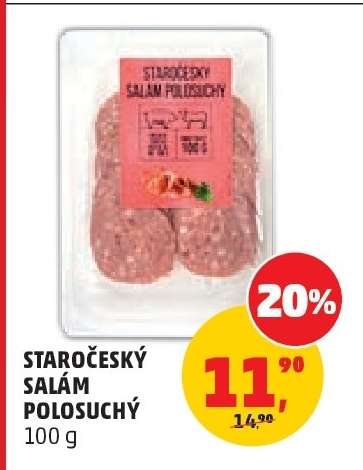 Staročeský salám polosuchý