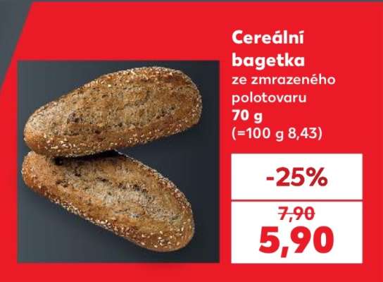 Cereální bagetka