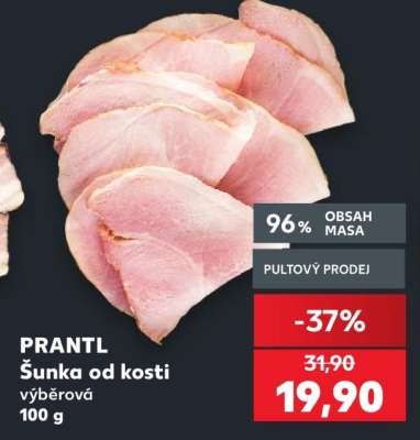 PRANTL Šunka od kosti výběrová