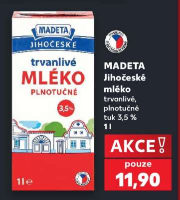 MADETA Jihočeské mléko