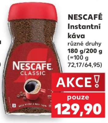 NESCAFÉ Instantní káva
