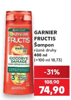 Garnier Fructis šampon