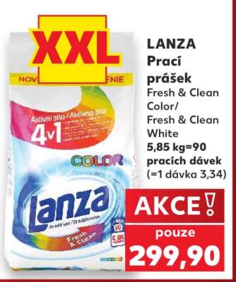 Lanza PRACÍ PRÁŠEK