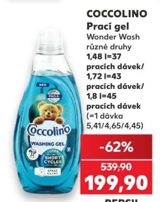 Coccolino prací gel