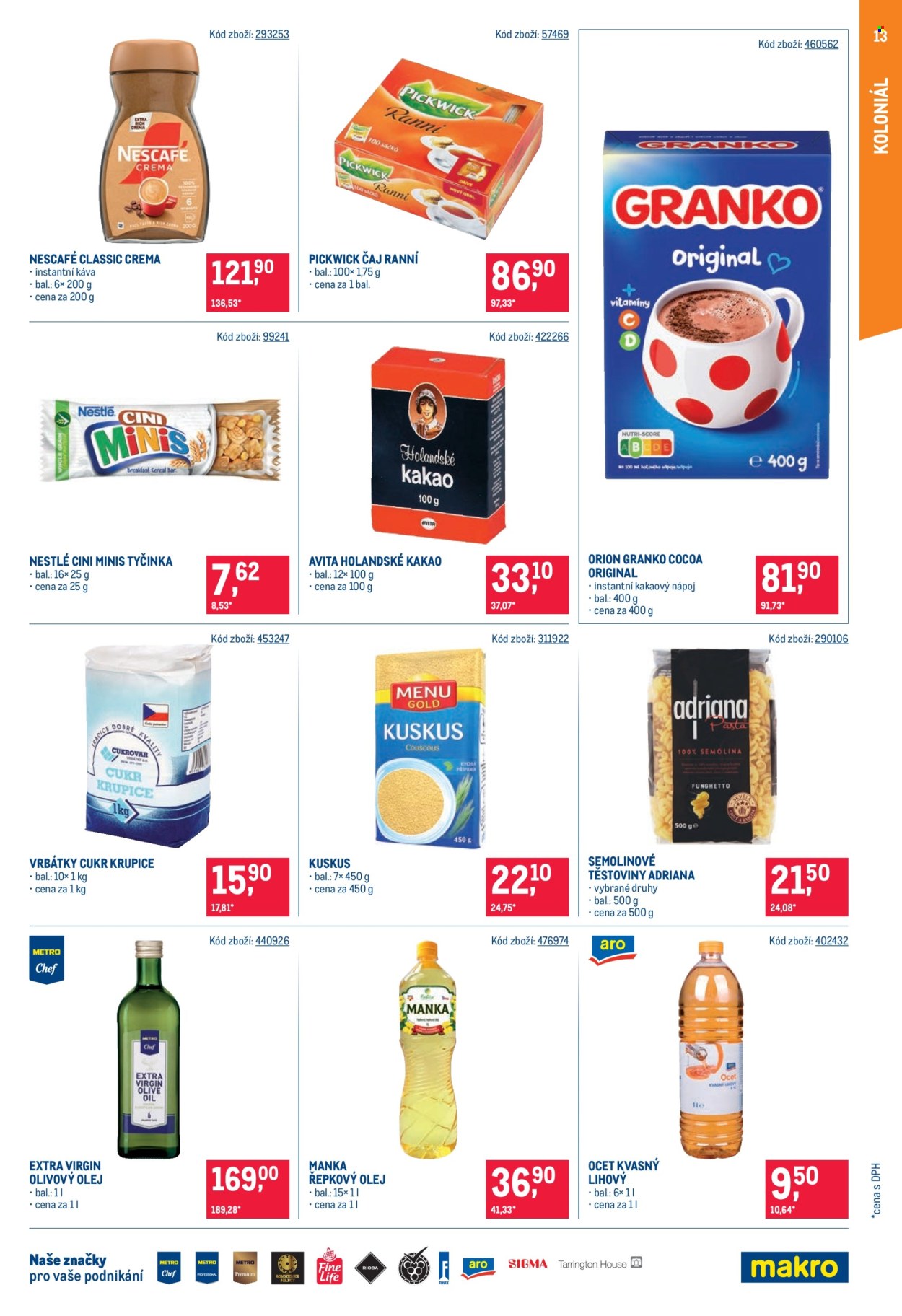 Leták MAKRO - 21.10.2026 - 3.11.2026. Strana 13