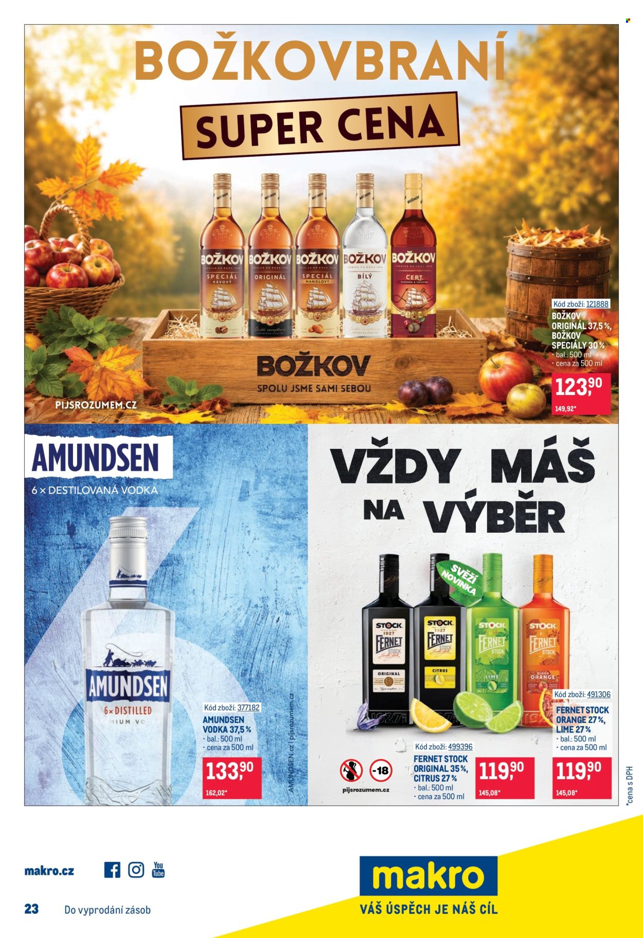 Leták MAKRO - 21.10.2026 - 3.11.2026. Strana 18