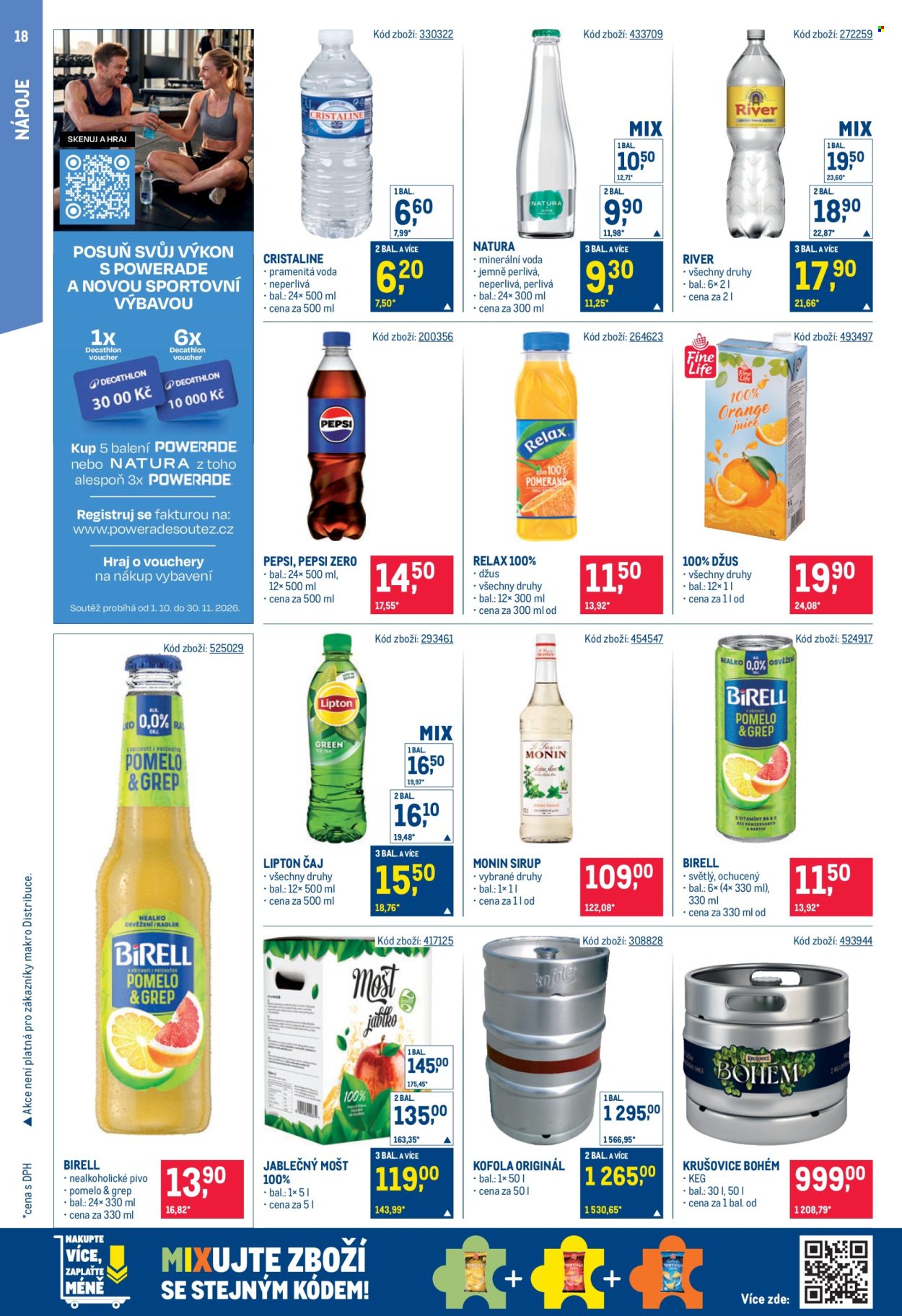 Leták MAKRO - 21.10.2026 - 3.11.2026. Strana 18
