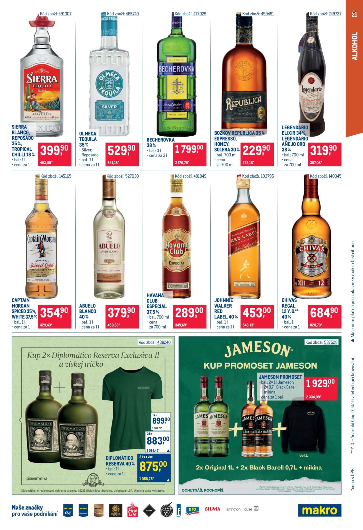 Leták MAKRO - 21.10.2026 - 3.11.2026. Strana 21