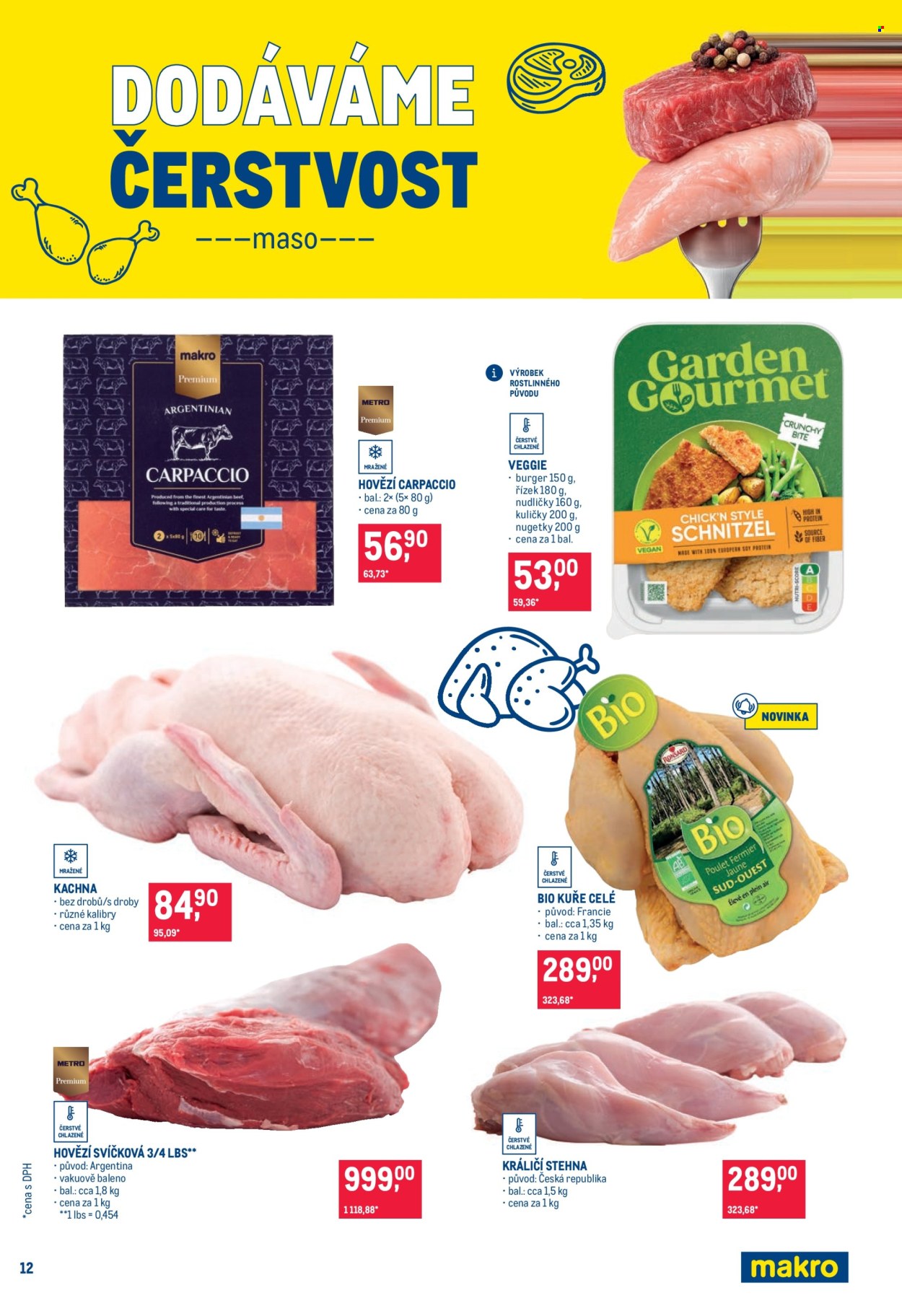 Leták MAKRO - 21.10.2026 - 3.11.2026. Strana 12